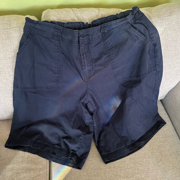 Lane Bryant Pants - Lane Bryant Navy Bermuda Shorts